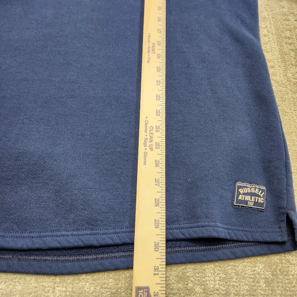 Vintage Russell Athletic Sweatshirt Men XL Henely Fleece Pullover USA‎ Made 90s